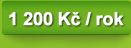 1 200 Kč / rok